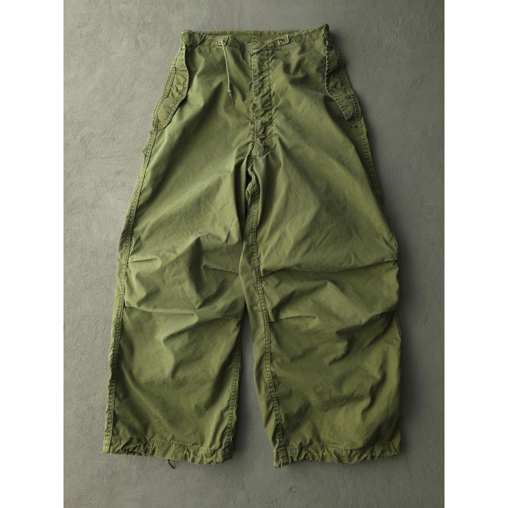 Vintage 50s US Army Green M-51 Combat Pants Size 25x24 Military Cargo